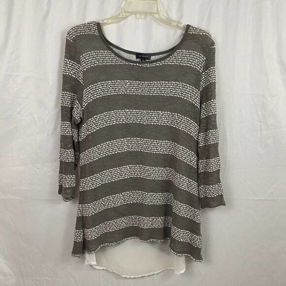 The Limited Layered Look Knit Curtain Back Sweater Size Medium NWOT - Picture 1 of 5